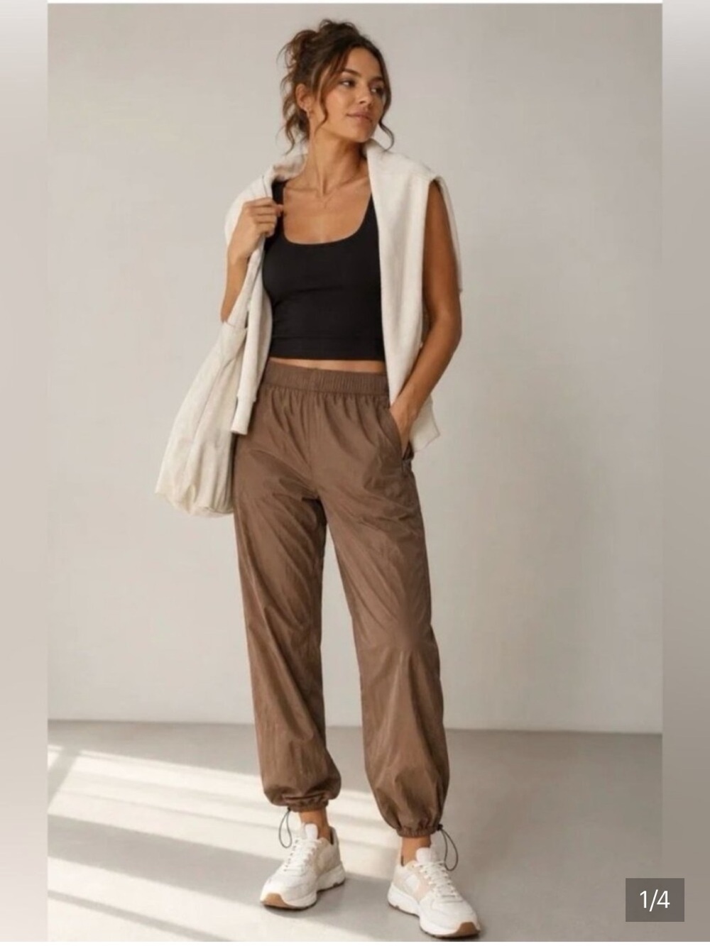 Athleta Women’s Chocolate Brown Rise Pant NWT